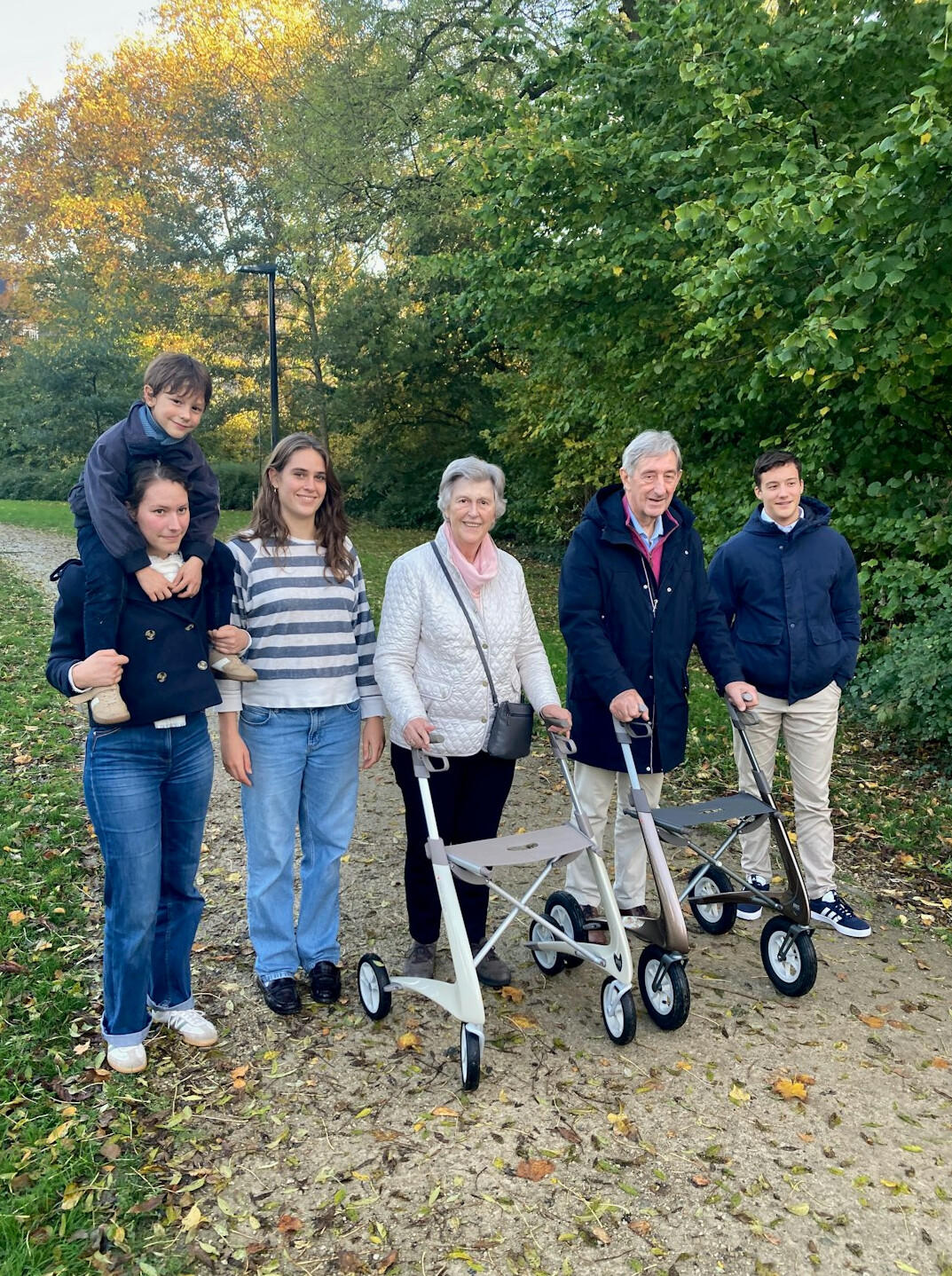 seniors on park outing